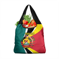Personalized Mozambique Grocery Bag 50 Years Anniversary Independence Day