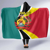 Personalized Mozambique Hooded Blanket 50 Years Anniversary Independence Day