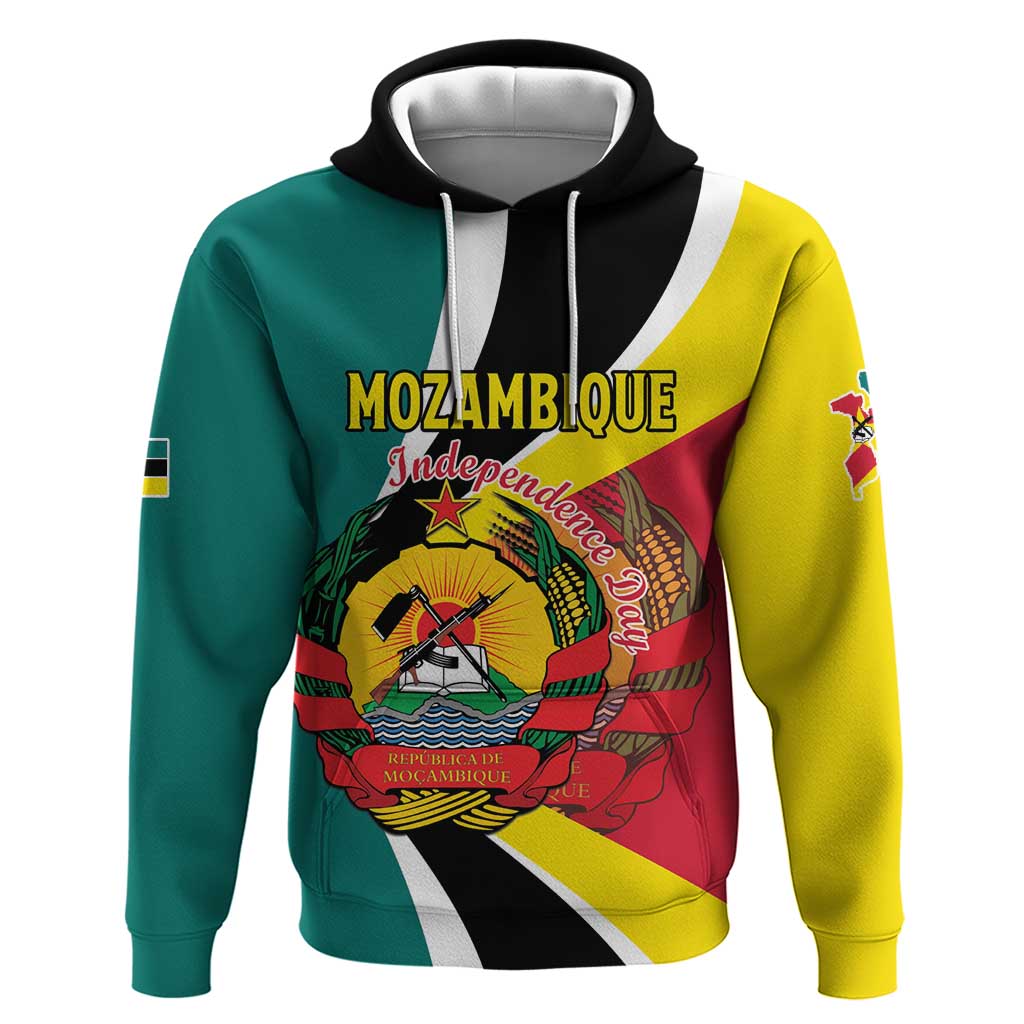 Personalized Mozambique Hoodie 50 Years Anniversary Independence Day