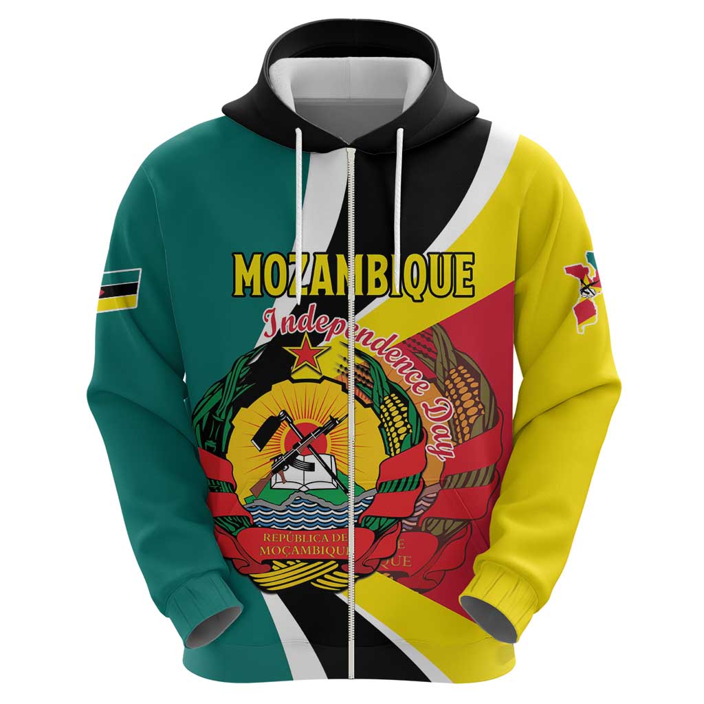 Personalized Mozambique Hoodie 50 Years Anniversary Independence Day