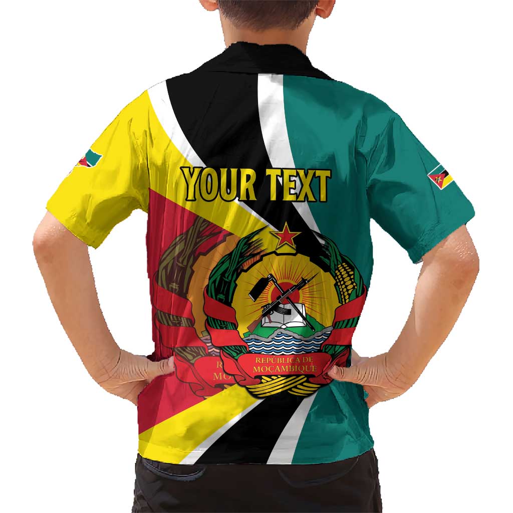 Personalized Mozambique Kid Hawaiian Shirt 50 Years Anniversary Independence Day