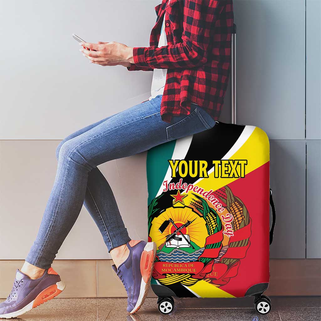 Personalized Mozambique Luggage Cover 50 Years Anniversary Independence Day