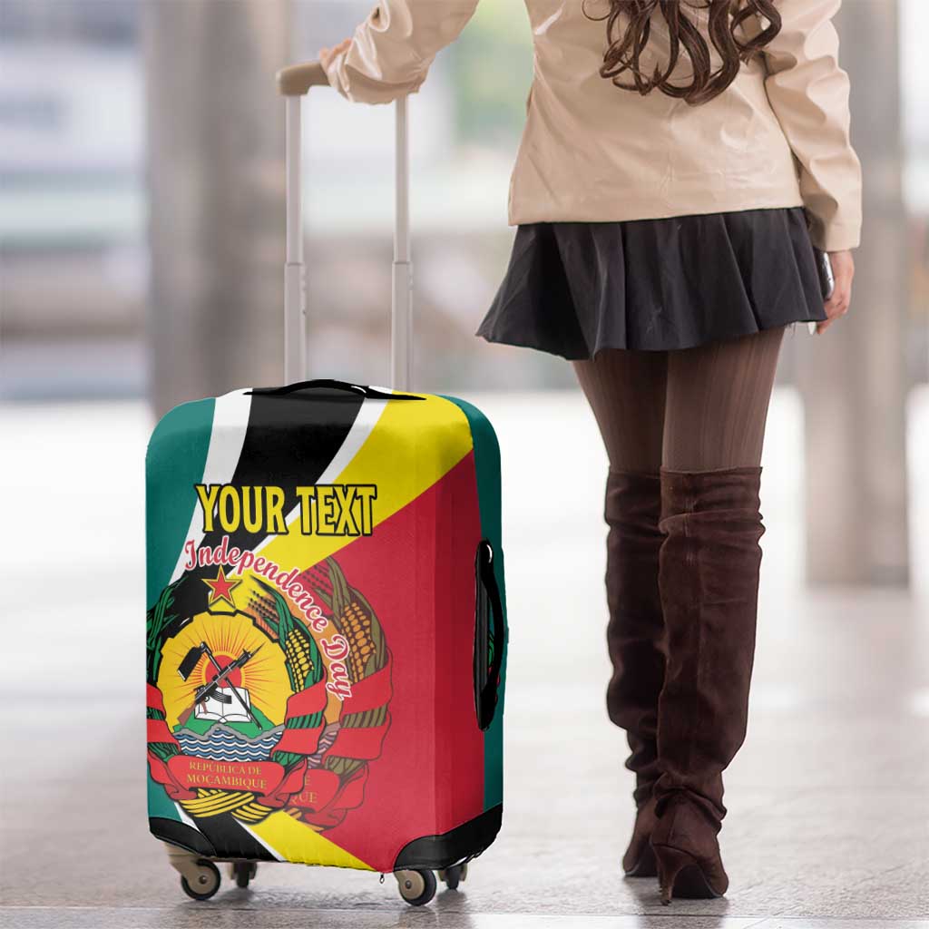 Personalized Mozambique Luggage Cover 50 Years Anniversary Independence Day