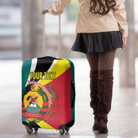 Personalized Mozambique Luggage Cover 50 Years Anniversary Independence Day
