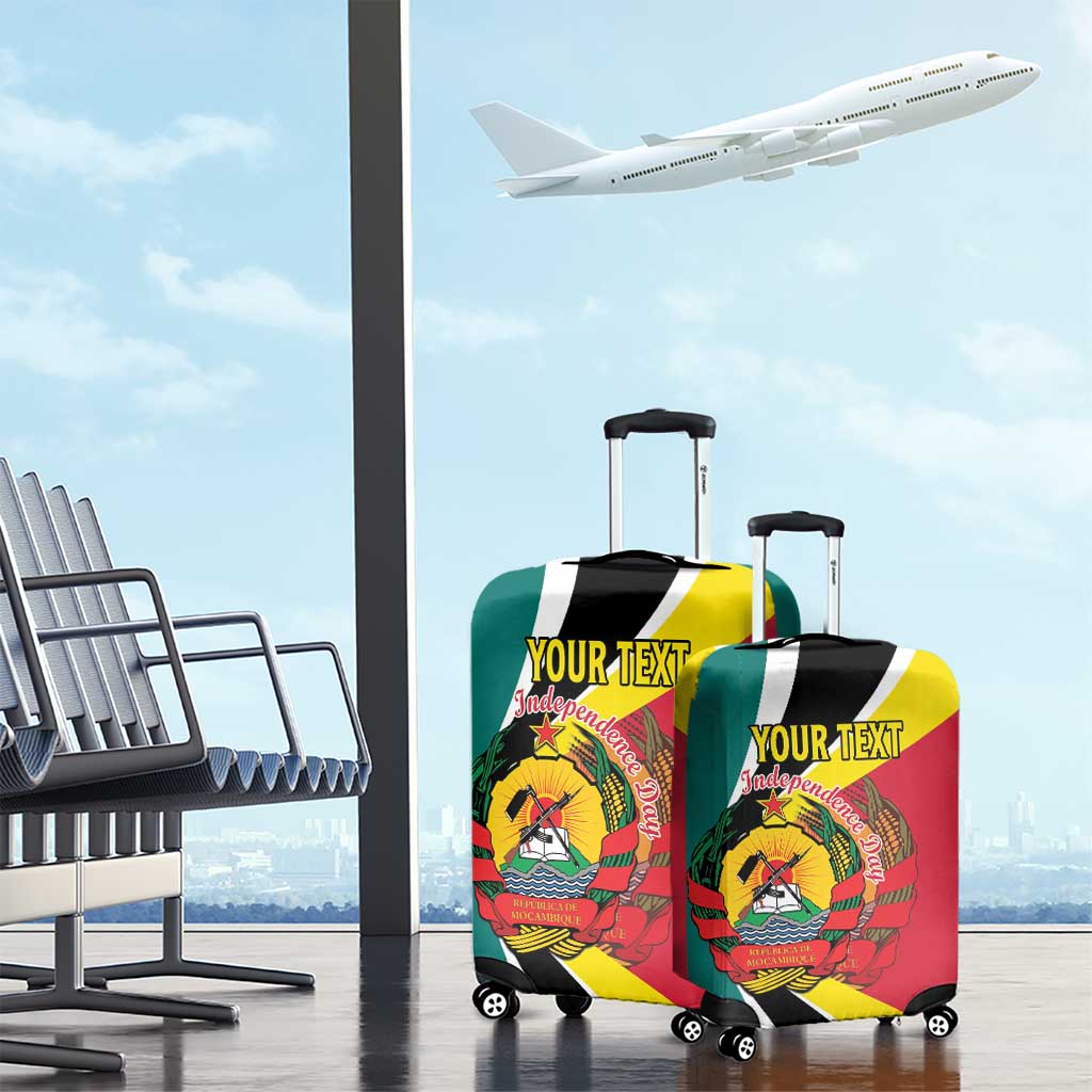 Personalized Mozambique Luggage Cover 50 Years Anniversary Independence Day