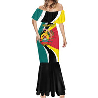 Personalized Mozambique Mermaid Dress 50 Years Anniversary Independence Day