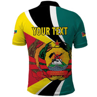 Personalized Mozambique Polo Shirt 50 Years Anniversary Independence Day