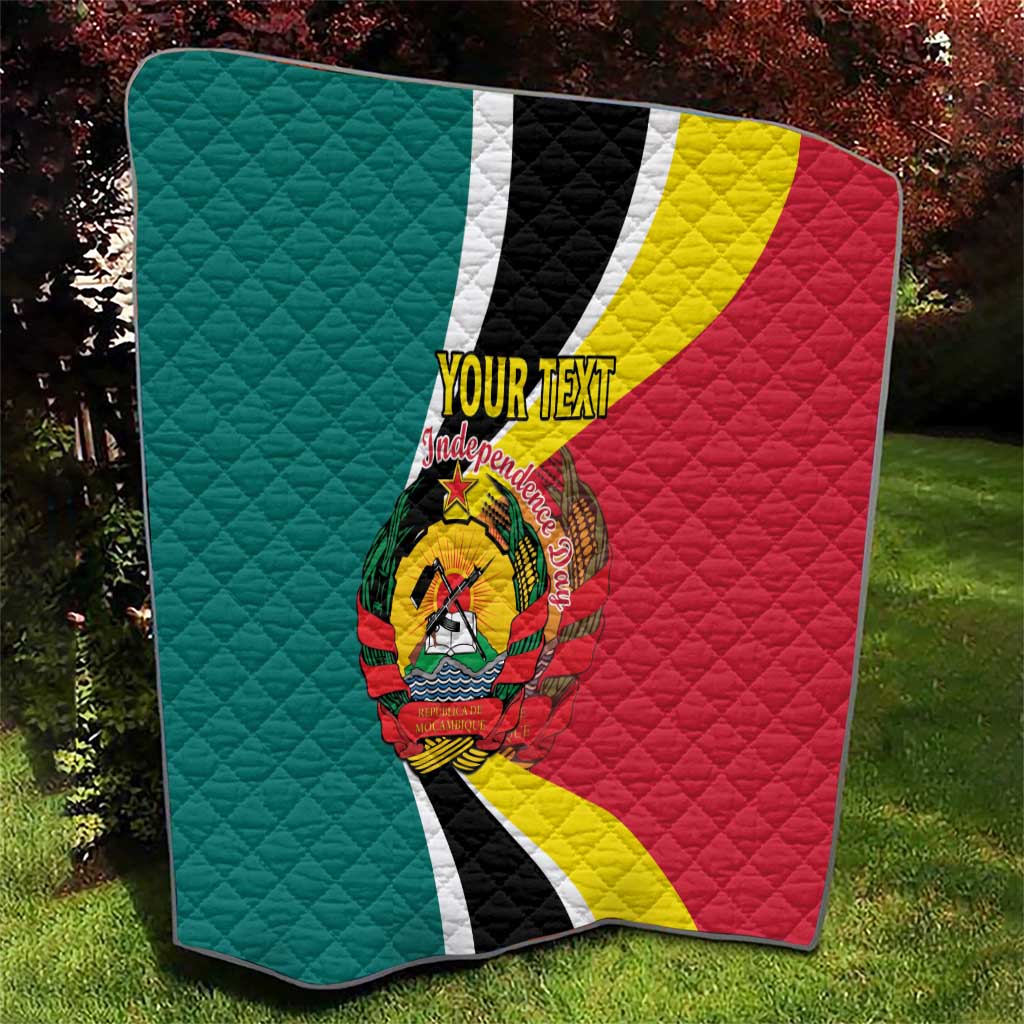 Personalized Mozambique Quilt 50 Years Anniversary Independence Day