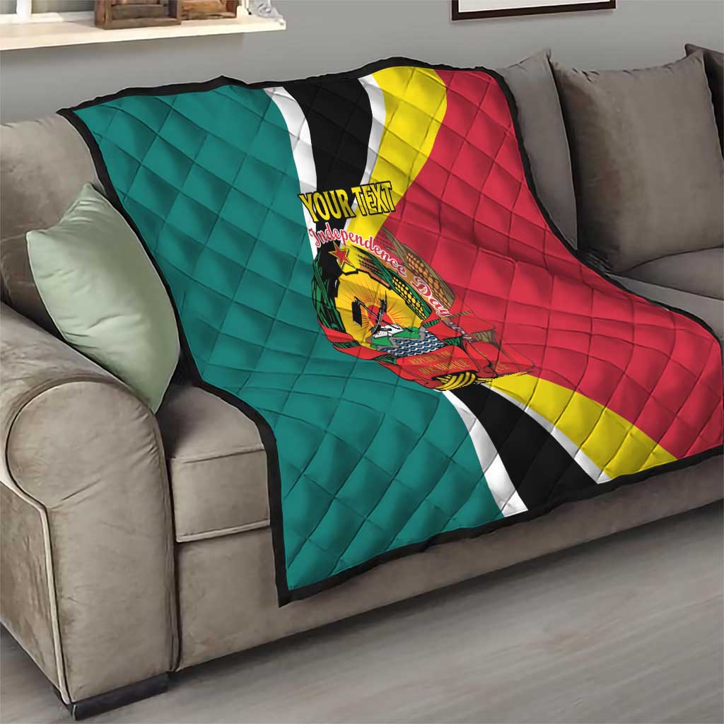 Personalized Mozambique Quilt 50 Years Anniversary Independence Day