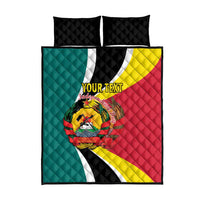 Personalized Mozambique Quilt Bed Set 50 Years Anniversary Independence Day