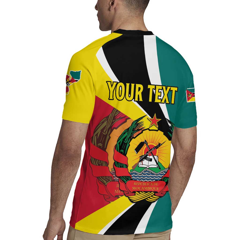 Personalized Mozambique Rugby Jersey 50 Years Anniversary Independence Day