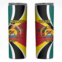 Personalized Mozambique Skinny Tumbler 50 Years Anniversary Independence Day