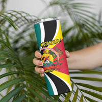 Personalized Mozambique Skinny Tumbler 50 Years Anniversary Independence Day