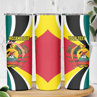 Personalized Mozambique Skinny Tumbler 50 Years Anniversary Independence Day