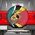Personalized Mozambique Spare Tire Cover 50 Years Anniversary Independence Day