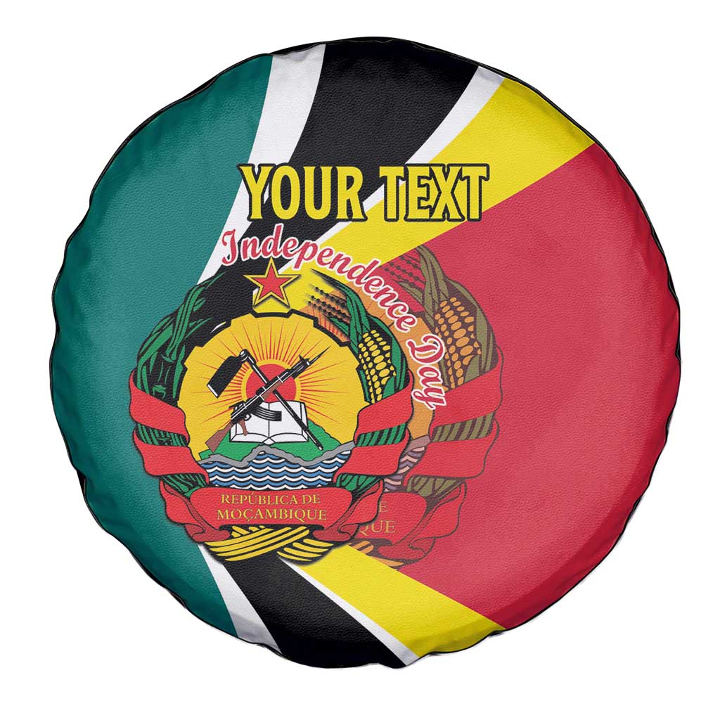 Personalized Mozambique Spare Tire Cover 50 Years Anniversary Independence Day