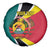 Personalized Mozambique Spare Tire Cover 50 Years Anniversary Independence Day