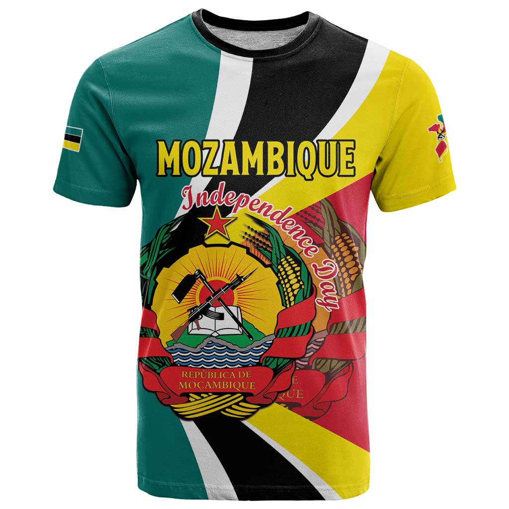 Personalized Mozambique T Shirt 50 Years Anniversary Independence Day