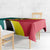 Personalized Mozambique Tablecloth 50 Years Anniversary Independence Day