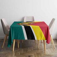 Personalized Mozambique Tablecloth 50 Years Anniversary Independence Day