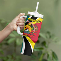 Personalized Mozambique Tumbler With Handle 50 Years Anniversary Independence Day