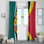 Personalized Mozambique Window Curtain 50 Years Anniversary Independence Day