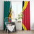 Personalized Mozambique Window Curtain 50 Years Anniversary Independence Day
