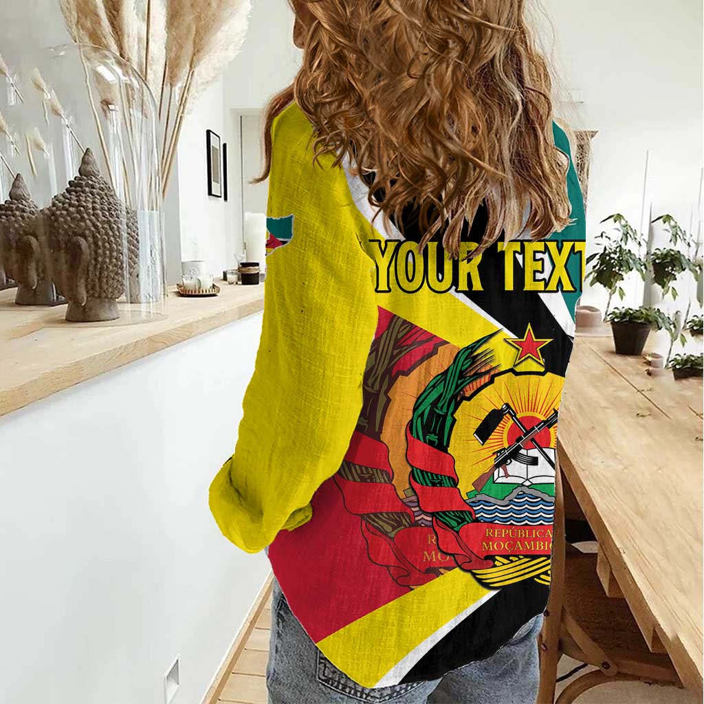 Personalized Mozambique Women Casual Shirt 50 Years Anniversary Independence Day