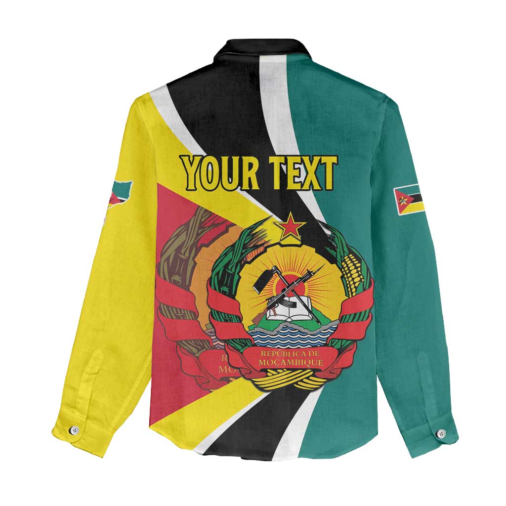 Personalized Mozambique Women Casual Shirt 50 Years Anniversary Independence Day