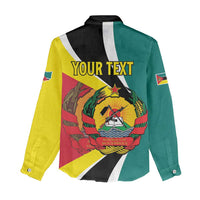 Personalized Mozambique Women Casual Shirt 50 Years Anniversary Independence Day