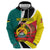 Personalized Mozambique Zip Hoodie 50 Years Anniversary Independence Day