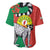 Happy Madagascar Independence Day Baseball Jersey Ring-Tailed Lemur With Seal Of Madagasikara