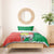 Happy Madagascar Independence Day Bedding Set Ring-Tailed Lemur With Seal Of Madagasikara