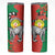 Happy Madagascar Independence Day Skinny Tumbler Ring-Tailed Lemur With Seal Of Madagasikara