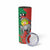 Happy Madagascar Independence Day Skinny Tumbler Ring-Tailed Lemur With Seal Of Madagasikara