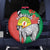 Happy Madagascar Independence Day Spare Tire Cover Ring-Tailed Lemur With Seal Of Madagasikara