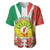 Personalized Madagasikara Baseball Jersey Seal With Poinciana