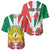 Personalized Madagasikara Baseball Jersey Seal With Poinciana
