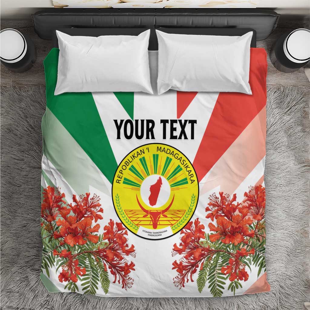 Personalized Madagasikara Bedding Set Seal With Poinciana