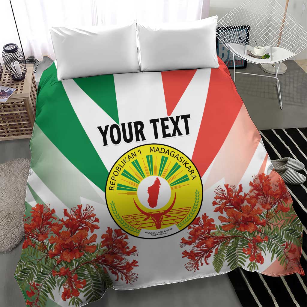 Personalized Madagasikara Bedding Set Seal With Poinciana