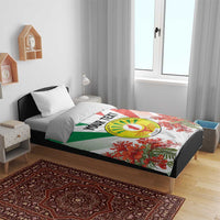 Personalized Madagasikara Bedding Set Seal With Poinciana