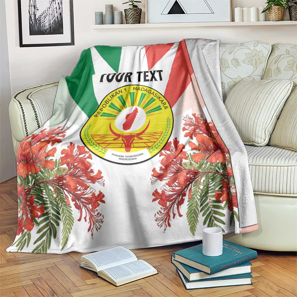 Personalized Madagasikara Blanket Seal With Poinciana