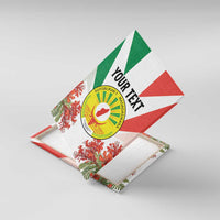 Personalized Madagasikara Canvas Wall Art Seal With Poinciana