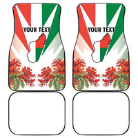 Personalized Madagasikara Car Mats Seal With Poinciana
