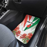 Personalized Madagasikara Car Mats Seal With Poinciana