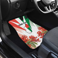 Personalized Madagasikara Car Mats Seal With Poinciana