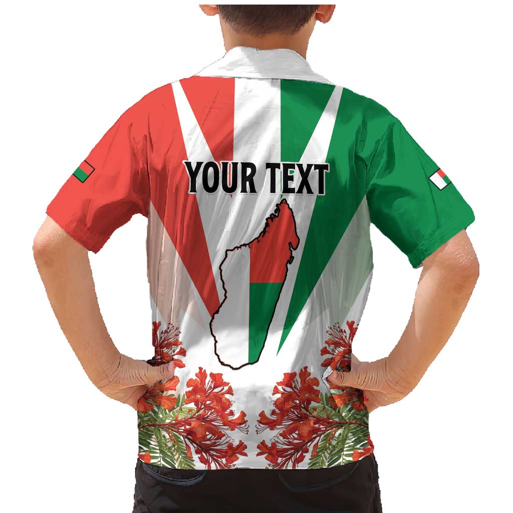 Personalized Madagasikara Family Matching Mermaid Dress and Hawaiian Shirt Seal With Poinciana