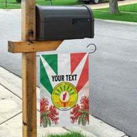 Personalized Madagasikara Garden Flag Seal With Poinciana