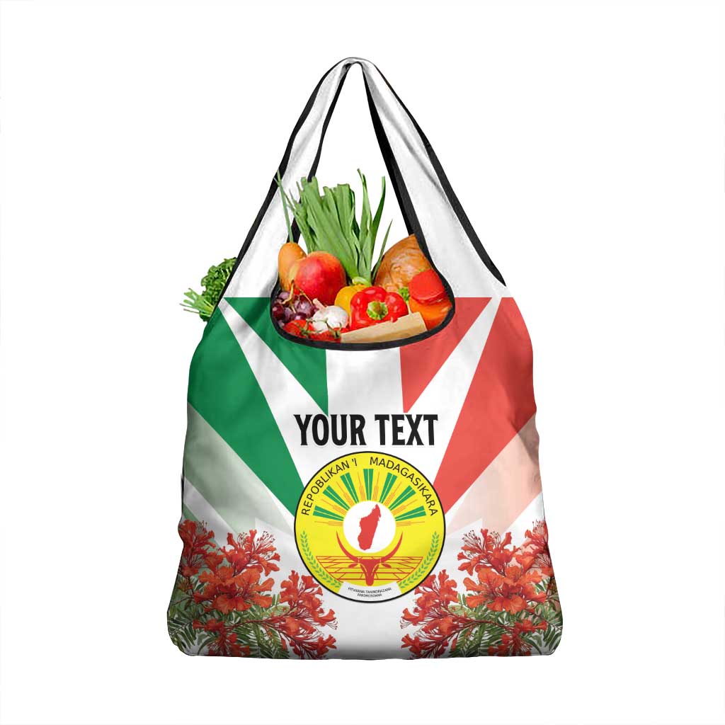 Personalized Madagasikara Grocery Bag Seal With Poinciana