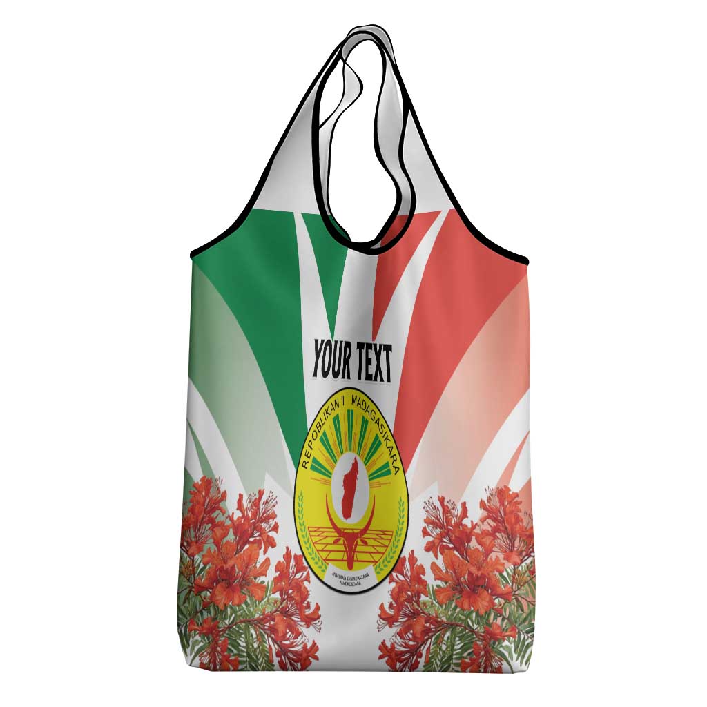 Personalized Madagasikara Grocery Bag Seal With Poinciana